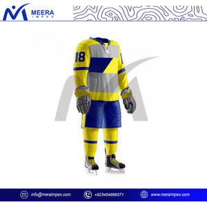 Ensemble d'uniformes de hockey sur glace pour hommes de qualité supérieure pantalon de maillot d'équipe personnalisable vêtements de sport respirants à séchage rapide pour les événements de la ligue de clubs - Product Image 4