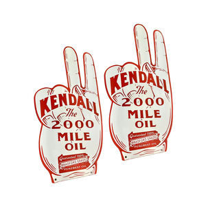 Letreros de Metal de hojalata Vintage de estilo antiguo, logotipo impreso personalizado, tablero de letrero de estación de combustible de Gas, pintura chapada al por mayor, uso al aire libre a granel - Product Image 6