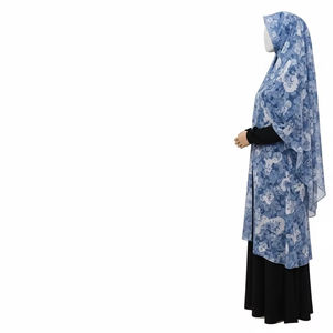 Écharpe en mousseline légère, douce et respirante, châle d'été, mode musulmane, hijab élégant, confortable pour tous les jours, voyage en plein air - Product Image 4