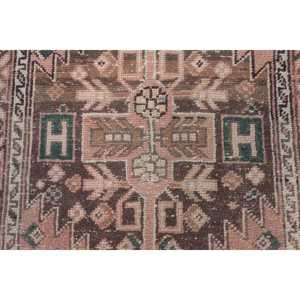 Alfombra de 2.8x10.4 pies, Alfombra Turca Vintage, Alfombra de Lana Azul - Product Image 5