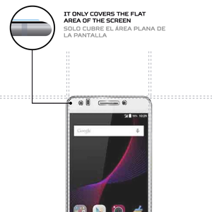 ฟิล์มกันรอยหน้าจอ ANTISHOCK สำหรับอุปกรณ์เสริมมือถือ ZTE Blade D Lux Premium - Product Image 3