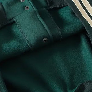 Chaqueta Universitaria Acolchada con Capucha de Lona 100% Algodón Premium, Transpirable, para Estudiantes Universitarios, Ropa de Abrigo de Invierno - Product Image 6