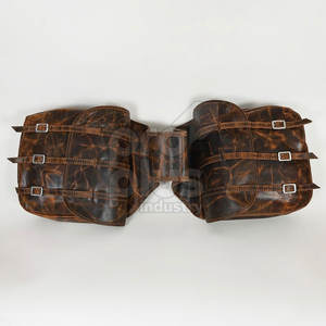 Ventes en gros PROPLUS INDUSTRY PI-LSB-1901 Sacs de selle en cuir véritable de haute qualité pour motos Style vintage Fait à la main OEM/ODM - Product Image 4