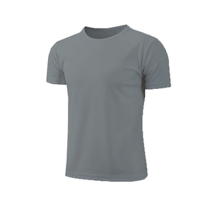 เสื้อยืดลำลองสำหรับผู้ชายสีพื้นแขนสั้นผ้าฝ้าย100% ระบายอากาศเป็นมิตรกับสิ่งแวดล้อม - Product Image 1