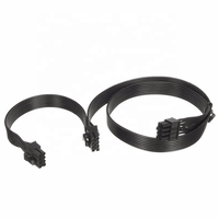8 Pin Kabel Ekstensi PCI-E Pria, Laki-laki Ke Dua 8(6 + 2)Pin Male untuk Corsair
