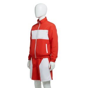Ensemble coupe-vent et short légers et imperméables pour homme, grande taille, avec logo personnalisé, style sportif, pour l'automne - Product Image 2