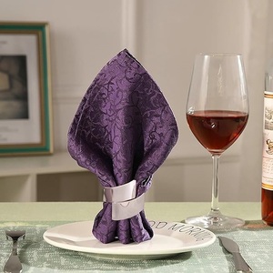 Servilleteros de metal chapados en plata de lujo Diseño moderno de alta calidad para bodas Fiestas y otras ocasiones Surtido y regalo - Product Image 1