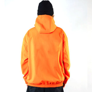 เสื้อฮู้ดซิปผู้ชายแบบสั่งทำพิเศษ OEM ผ้าผสมคอตตอนพื้นฐาน สีพื้น สำหรับฤดูหนาว ระบายอากาศ แห้งเร็ว พิมพ์ลายดิจิทัล - Product Image 5