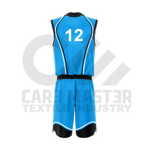 Ensembles d'uniformes de basket-ball rouge de la meilleure conception Uniformes demi-manches de haute qualité confortables et respirants - Product Image 4