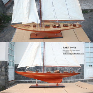 ENDEAVOUR Artisanat en bois artisanal Boîtes en bois décoratives nautiques Signes muraux Bateau à voile fini bois Cadeau mur Unique - Product Image 1