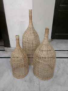 Bola redonda de madera Juego de 3 bolas de decoración - Product Image 5