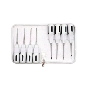 Kit d'instrument chirurgical d'ascenseur dentaire professionnel avec 8 pièces pour l'extraction de dent atraumatique - Product Image 1