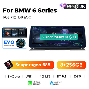 Navifly Snapdragon 685 più recente sistema Android 2K schermo 8 + 256GB di navigazione per auto per BMW 6 serie F06 F12 2010-2017 supporto 360 Cam - Product Image 6