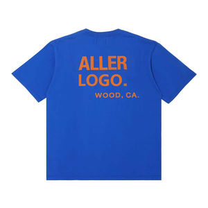 Camiseta de algodón con estampado de letras de diseñador Unisex de alta calidad con manga corta de gran tamaño 100% algodón gran oferta ropa de hombre - Product Image 6