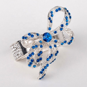 Anillos de Servilleta de Acero Inoxidable Ecológicos y Modernos para Decoración de Mesa de Boda, Anillos de Servilleta Metálicos para Novias para Ocasiones Especiales - Product Image 4