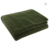 M Couverture en laine chaude épaisse lavable grand 60x90 pouces pour Camping en plein air événements sportifs et kits de survie à bas prix