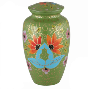 Personalized Aluminium Cremation Urn for Human Ashes Adult Size Aluminum Urn for Ashes Custom Engraved <b>Memorial</b> Urn - Product Image 2