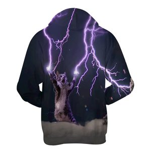 Sudaderas con capucha Sublimation Pullover Logo Printing OEM Sudaderas con capucha lisas en blanco para hombres New Winter Men's Sublimation Hoodies Precio barato - Product Image 4