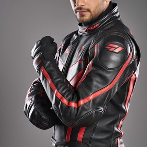 Traje de cuero Premium asequible para motocicleta, ajuste personalizado de lujo, diseño de marca, alta calidad con opciones de logotipo - Product Image 2