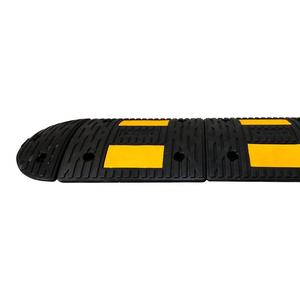 Recycled Rubber 8-meter <b>Roadway</b> <b>Safety</b> Speed Breaker Set with PVC Cover-ECO - Product Image 1