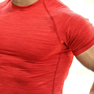 T-shirt col rond en coton pour hommes léger, doux et confortable à manches courtes, tenue de tous les jours décontractée pour gym et fitness - Product Image 1