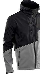 Chaqueta Softshell Impermeable con Capucha y Recubrimiento de Dos Tonos Personalizada para Hombre y Mujer, Cierre de Cremallera, Talla XS, Ropa Casual de Invierno para Exteriores, OEM/ODM - Product Image 6