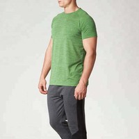 95% coton 5% Spandex personnalisé logo privé vêtements d'entraînement vêtements de sport vêtements de Fitness plaine blanc hommes t-shirts