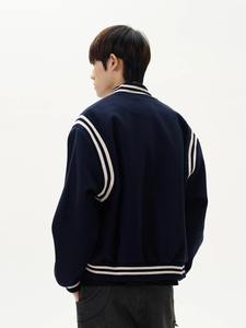 เสื้อแจ็กเก็ตทีมโรงเรียนสำหรับผู้ชายเสื้อโค้ทแฟชั่นสไตล์เกาหลีปักลายแนวสตรีทสำหรับฤดูหนาว - Product Image 6