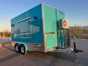 Camión de comida rápida estándar Carritos de comida Remolques móviles Camiones de catering Venta al por mayor En stock disponible para la venta - Product Image 3