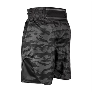 Wholesale Fight Shorts Grappling Muay Thai <b>Boys</b> Fight Shorts Wordmark Screen Print Manufacturer Fighting Shorts - Product Image 3