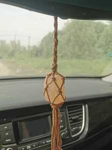 Handmade Raw Himalayan Salt <b>Car</b> Accessories <b>Car</b> Charm Rear View Mirror <b>Car</b> Ornament <b>Gift</b> for Her - Product Image 3
