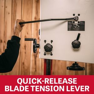 เลื่อยสายพานงานไม้ขนาด 15 นิ้ว ผลิตจากโรงงาน รุ่นดั้งเดิม กำลัง 1-3/4 แรงม้า 115/230V 1 เฟส รุ่น JWBS-15 พร้อมการรับประกัน 3 ปี - Product Image 3