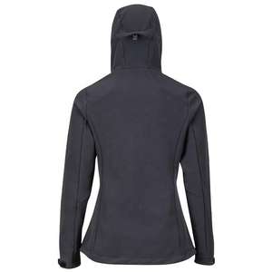 2024 tendance Logo personnalisé impression Softshell veste femmes manches longues Polyester matériel Style décontracté longue polaire cuir - Product Image 2