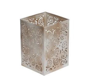 Elegant artisan made metal votive tea <b>light</b> candle holder for decorating sacred <b>spaces</b> spiritual zones and temples - Product Image 2