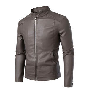 Veste en cuir pour homme, best-seller, vêtements, matière durable, grande taille, style unique, résistante - Product Image 2