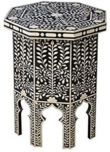 MEUBLES EN INCRÉATION D'OS Design moderne Armoire en os véritable avec 7 tiroirs pour salon cabine en incrustation d'os RÉALITÉ FAIT À LA MAIN - Product Image 5