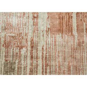 Alfombra Kavi Ivory de Lana y Seda de Bambú Anudada a Mano, Unstring Srb(709), Diseño Abstracto para Uso Doméstico - Product Image 3