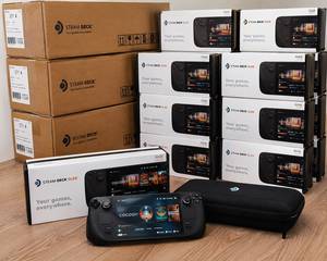 Console Portatile Steam Deck OLED, Schermo Touch 2040x1080, Sistema Operativo Linux, Wi-Fi, Batteria 4100mAh, 3000 Giochi Integrati, CPU H700 - Product Image 2
