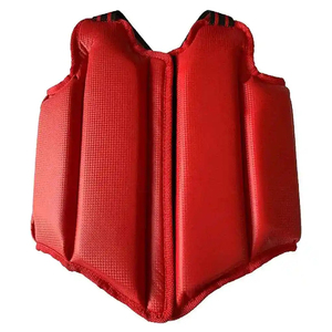 Protection corporelle en cuir et caoutchouc pour entraînement de MMA, Muay Thai, Kickboxing et arts martiaux, avec protection de poitrine et de ventre - Product Image 1
