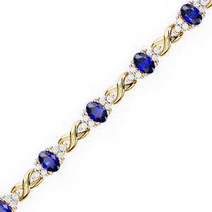 Fabulous 18K <b>Gold</b> Lab Grown Diamond Bracelet & <b>Bangle</b> Luxurious Jewelry Accessory - Product Image 2