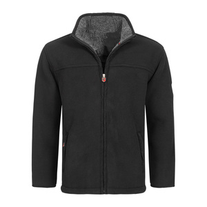 Veste en polaire à col montant, confortable, respirante, moderne, de qualité supérieure, pour hommes, durable, douce, chaude, coupe décontractée, veste pour hommes - Product Image 2