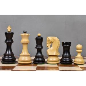 Piezas de Ajedrez de madera Premium de lujo hechas a mano de la mejor calidad, piezas de ajedrez de madera de torneo de alta exigencia de estilo moderno - Product Image 4