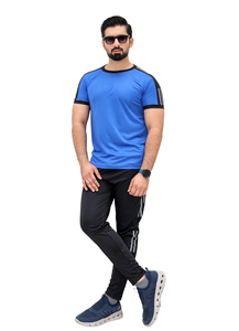Conjunto de chándal de dos piezas para hombre, camiseta de manga corta y pantalones cortos para gimnasio, correr, entrenamiento físico, ropa deportiva informal de verano - Product Image 2