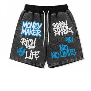 Conjunto Deportivo para Hombre, Camiseta Deportiva Transpirable y Pantalones Cortos para Correr, Secado Rápido, Traje de Entrenamiento para Gimnasio, Color Negro Sólido - Product Image 6