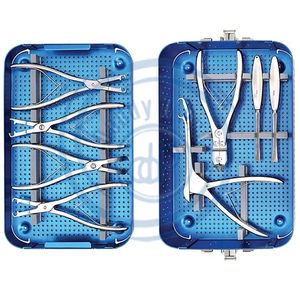 Ortho Genix A + Calidad Satinless Steel Rib Plate Instrument Set Premium Instrumentos quirúrgicos ortopédicos Manual CE ISO - Product Image 3