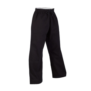 Slim Fit Totalmente Negro 2025 Karate Pantalón Durable Transpirable Poliéster Algodón Unisex Adulto - Product Image 1