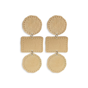 CUCOCUCA YXQ E277 Pendientes Geométricos Clásicos de Acero Inoxidable Dorado para Mujer, Modernos, Sencillos, Elegantes para Uso Diario - Product Image 1