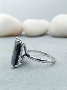 เครื่องประดับอัญมณีทรงเอเมอรัลด์ ทองคำขาวแท้ 14K/18K เพชรเพาะเลี้ยงในห้องปฏิบัติการ สำหรับแหวนหมั้นและแหวนแต่งงานแบบโซลิแทร์ที่ได้รับการรับรอง 2.5 กะรัต - Product Image 6