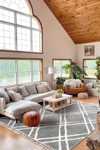 Alfombra de felpa de microfibra escandinava gris, hecha a máquina, antialérgica, para mascotas, de calidad superior, moderna, baja MOQ, hecha en Turquía - Product Image 4