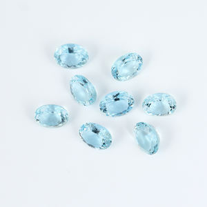 Haute qualité fait à la main à facettes aigue-marine pierre précieuse couleur bleue taille libre fabrication de bijoux en vrac pierre naturelle pour les artistes - Product Image 4